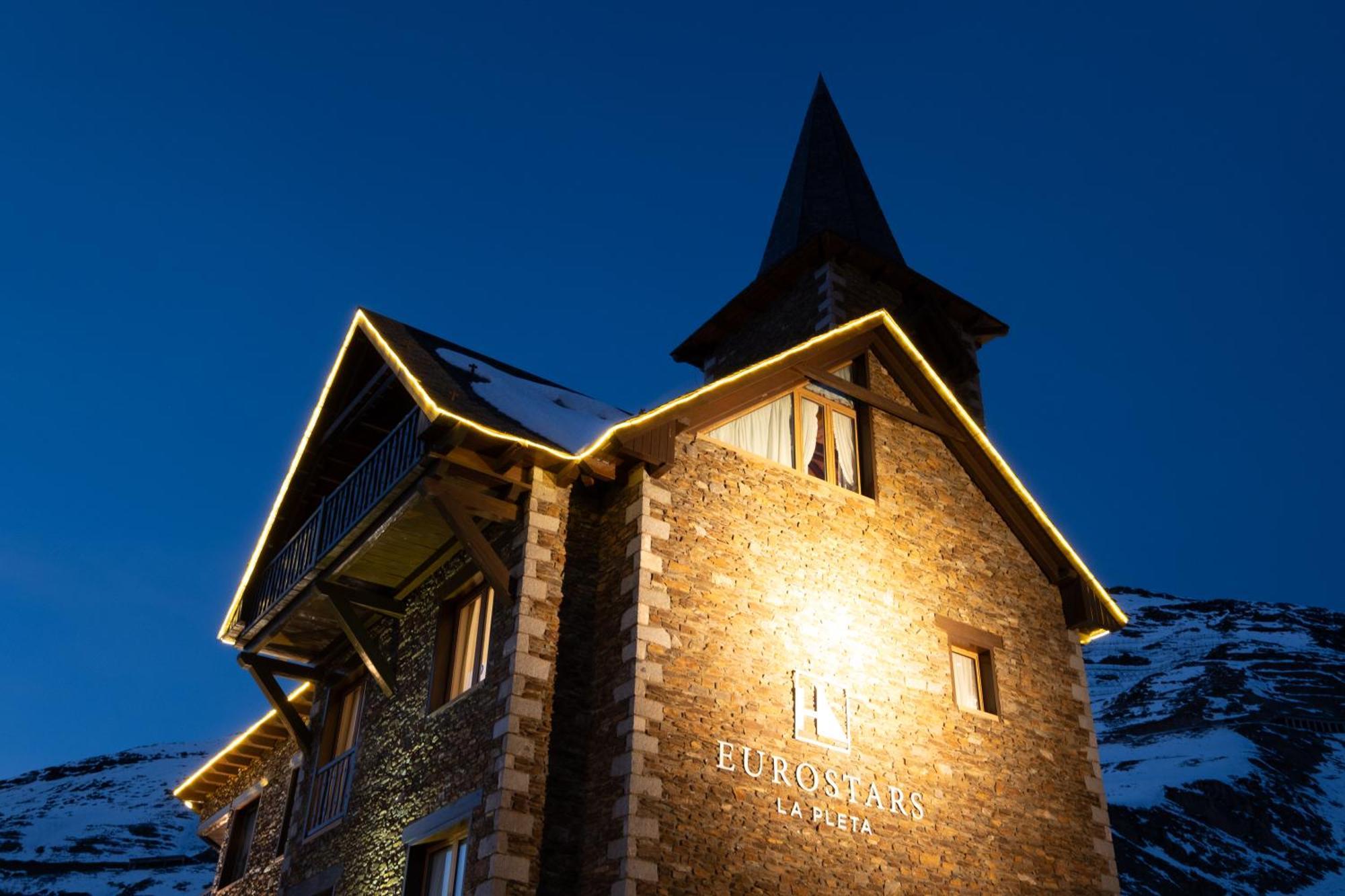 Eurostars La Pleta Hotel Baqueira Beret Bagian luar foto